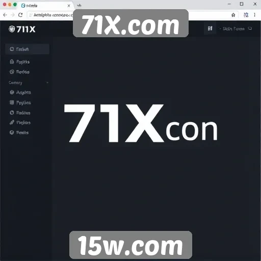 Avaliação da interface e design do 71X.com